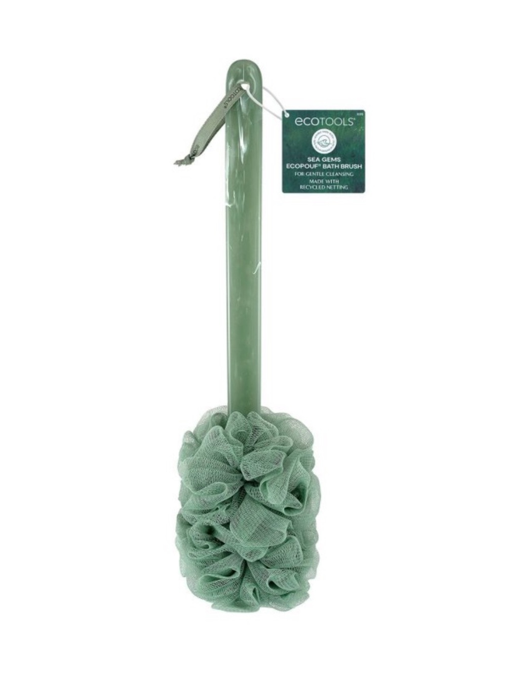 EcoTools Sea Gems EcoPouf Bath Brush - 1ct